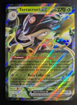 Carte Pokemon Terracruel ex 005/091 EV4.5 DESTINEES DE PALDEA NEUF FR - Image 2