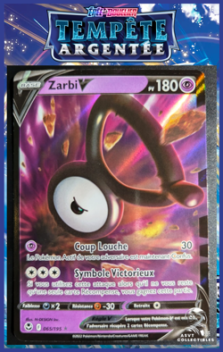 Carte Pokemon Zarbi V 065/195 EB12 Tempete Argentee Epee Bouclier FR - Image 1