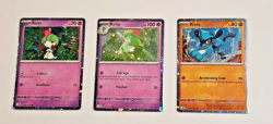 Pokemon Mega 2025 Fall Collector Chest Cosmo Foil Promos: Ralts, Kirlia, Riolu - Image 2