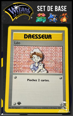 Leo 91/102 Edition 1 Ed 1 Set De Base Wizards Carte Pokemon FR - Image 1
