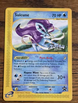 Pokemon Wotc Black Star Promo # 53 Suicune,,Not Played,, - Image 1