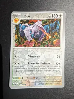 Ptera 142/165 Reverse Holo Ecarlate Violet 3.5 MEW 151 FR Carte Pokemon FR - Image 2