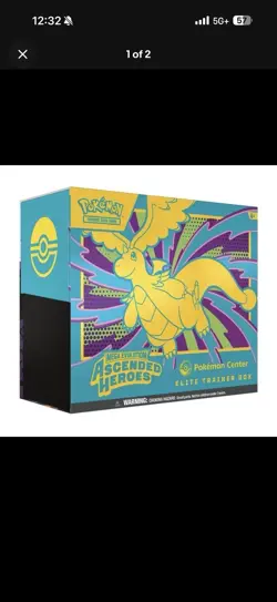 POKEMON Mega Evolution Ascended Heroes Pokemon Center Trainer ETB ✅ Presale 2/20 - Image 1