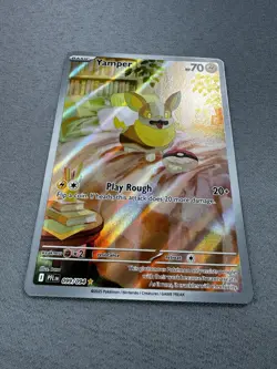 Yamper 099/094 Pokemon TCG Phantasmal Flames Illustration Rare English MINT MT - Image 3