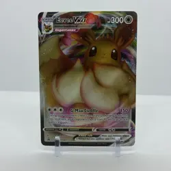 Pokemon TCG Eevee VMAX Sword & Shield Promos Set SWSH087 Black Star Promo - Image 1