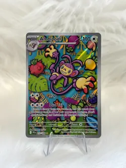 Ambipom Illustration Rare Phantasmal Flames 107/094 Pokemon TCG - Image 1