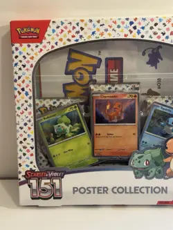 Pokemon TCG: Scarlet & Violet 151 Poster Collection Box New Factory Sealed TCG - Image 2