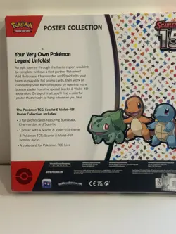 Pokemon TCG: Scarlet & Violet 151 Poster Collection Box New Factory Sealed TCG - Image 4