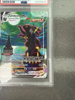 2021 POKEMON SWORD & SHIELD EVOLVING SKIES SECRET FULL ART/UMBREON VMAX PSA 9 - Image 5