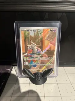 Pokemon TCG Mimikyu SVP 075 Scarlet & Violet Black Star Promo Paldean Fates NM/M - Image 1