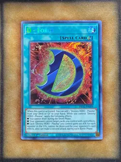 Yugioh D - Force BROL-EN009 Secret Rare 1st Ed NM - Image 1