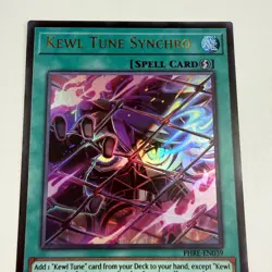 Yugioh! Kewl Tune Synchro PHRE-EN039 Ultra Rare 1st Edition NM Phantom Revenge - Image 2