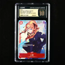 CGC 10 PRISTINE 2025 One Piece CHN Sanji OP10-005 SR (Alt Art Parallel) - Image 1