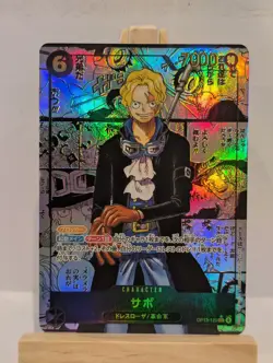 One Piece Card Game Sabo High Quality Custom Card Manga Rare OP13-120 Japanese - Image 1