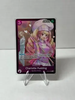One Piece TCG • Charlotte Pudding OP08-067 • Tournament-Promo • ENG/NM/Sealed - Image 1