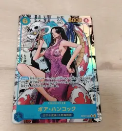 Boa Hancock OP07-051 Comic Parallel Manga Alt Art ONE PIECE Card Game -NM - Image 1