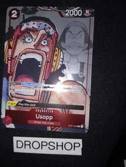 CARTE ONE PIECE ANGLAISE ST01 002 USOPP PREMIUM 25 TH US NEUF - Image 1