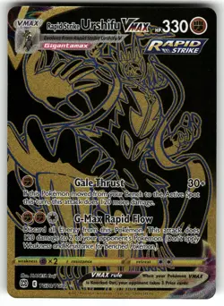Rapid Strike Urshifu VMAX (Secret) TG30/TG30 Trainer Gallery NM Pokemon Card - Image 1