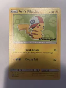 Ash’s Pikachu I Choose You Movie Promo Set Of 4 Cards LP/MP Condition - Image 2