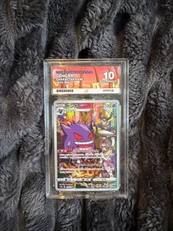 ACE 10 Gengar CHR 074/071 s10a Dark Phantasma Japanese Pokemon Card - Image 1