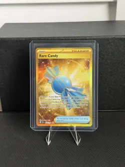 Pokemon TCG Rare Candy Scarlet & Violet Hyper Rare Card 256/198 - Image 1