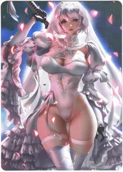 ACG Card - 2B (Wedding) - Nier Automata - Full Art Foil waifu ¥¥ - Image 1