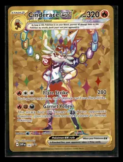 SV: Scarlet & Violet Promo Cards #163 Cinderace ex - Image 1