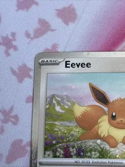 Eevee Pokemon Prize Pack Stamp Series 7 Promo Pokemon Card NM - Image 2