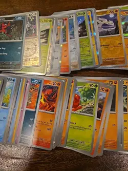 Pokemon TCG Stellar Crown LOT OF 96 Cards All Nm/M Reverse Holos Basic Cards NM - Image 2