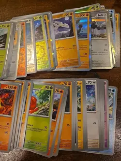 Pokemon TCG Stellar Crown LOT OF 96 Cards All Nm/M Reverse Holos Basic Cards NM - Image 3