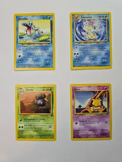 Pokemon| Vintage WOTC Lot of 4 Cards See Description - Image 1