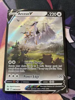 Arceus V Promo SWSH: Sword & Shield Promo Cards SWSH204 NM Pokemon - Image 1