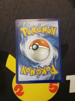 Kindler Pokemon Prize Pack Series 2 Promo Pokemon Card NM/LP Play Stamp - Image 2