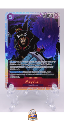 One Piece Card Game - MAGELLAN OP02-085 SR - Paramount War - English - Image 1