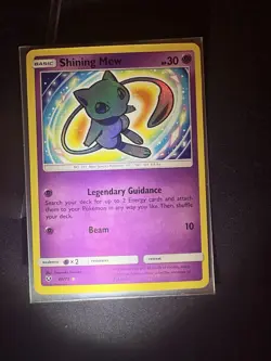 Pokemon TCG Shining Mew Holo Rare Card 40/73 Shining Legends Great Condition - Image 1