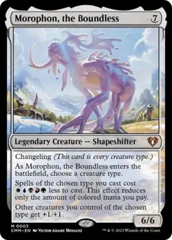 Morophon, the Boundless -Foil Near Mint MTG Commander Masters - Image 1