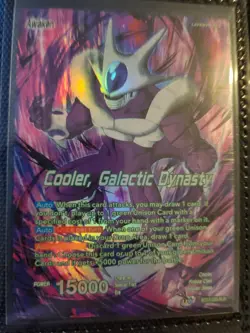 Cooler, Galactic Dynasty BT17-059 SLR Alt Art - Dragon Ball Super Card Game - Image 2