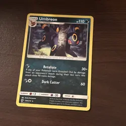 Pokemon Umbreon 120/214 Sm-Lost Thunder Regular Card NM - Image 1