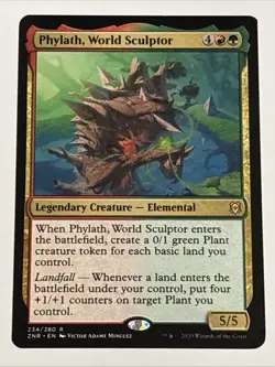 MTG Zendikar Rising Phylath, World Sculptor 234/280 NM Rare - Image 1