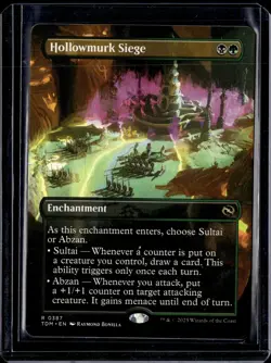 Hollowmurk Siege (Borderless) - 387 - TDM - NM - MTG Magic the Gathering - Image 1