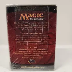 Magic The Gathering Champions of Kamigawa 2004 Way of the Warrior Theme Deck NIB - Image 3