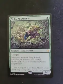 MTG BLB #202 Valley Mightcaller Bloomburrow Regular - Image 1