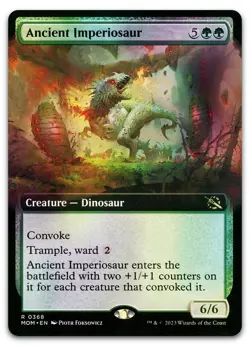 Ancient Imperiosaur (Extended Art) #368 (Foil) NM March of the Machine Magic MTG - Image 1