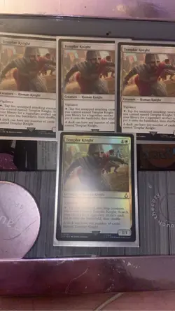 Templar Knight Universes Beyond Assassin's Creed Magic: The Gathering X4 playset - Image 1