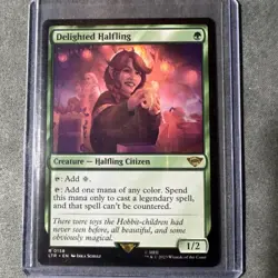 Delighted Halfling - Magic the Gathering: Tales of Middle-Earth - NM - Image 1