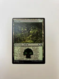 Magic The Gathering - Jumpstart Triple Misprint error - Forest land 3x Print! C - Image 1