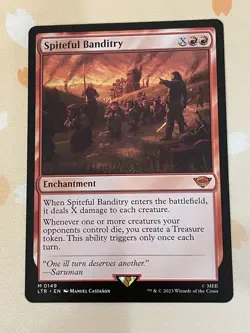 Magic The Gathering, Spiteful Banditry, ENG, LP - Image 1