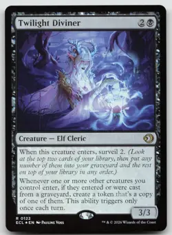 Twilight Diviner R Foil Lorwyn Eclipsed 122 NM - Image 1
