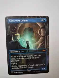 Abhorrent Oculus (Borderless) Duskmourn: House of Horror Regular - Image 1