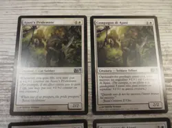 4x Ajani's Pridemate - M11 2011 - NM - 1x English 3x Italian - OOP MTG - Image 3
